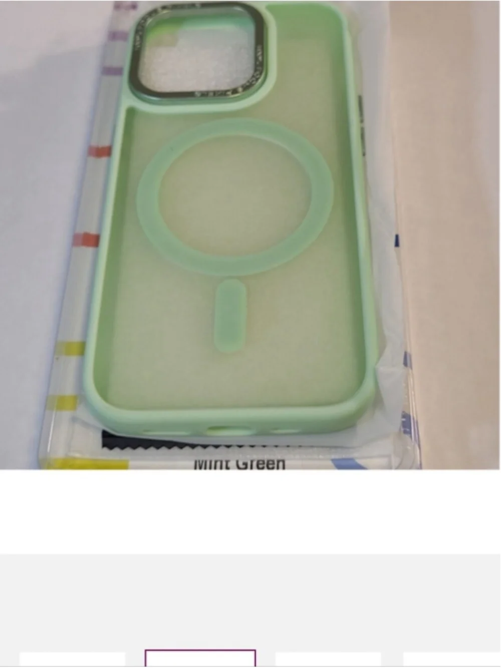 Mint Green Case For Apple 14 Pro With Mag Safe New In Box